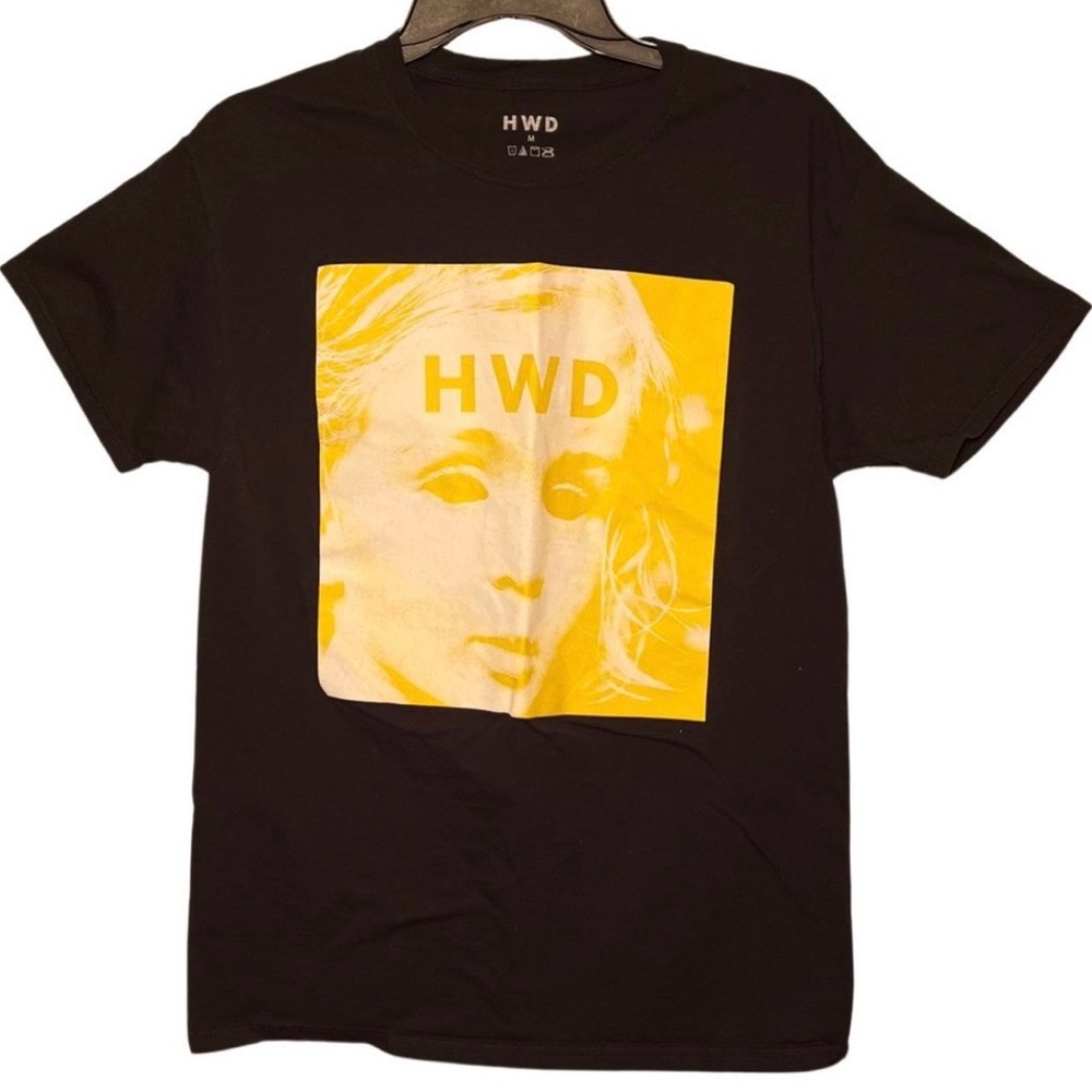 HWD Halfway Dead Tee size Medium face Rob Kardashian Diamond Supply Co black